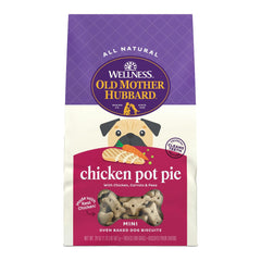 Old Mother Hubbard Mini Pie Pollo Crujiente: bocado perfecto para entrenamiento diario.