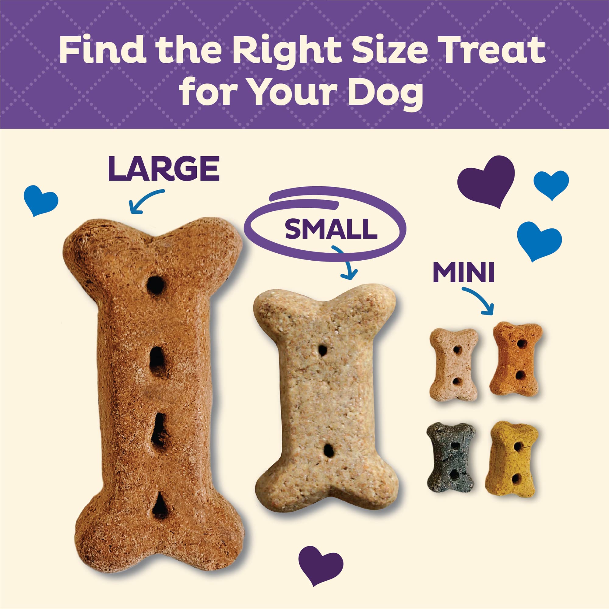 Old Mother Hubbard Tamaño pequeño galletas para perros, recompensa práctica
