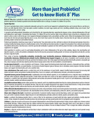Omega Alpha Biotic 8: etiqueta y empaque que destacan enzimas y micronutrientes para apoyar la digestión.