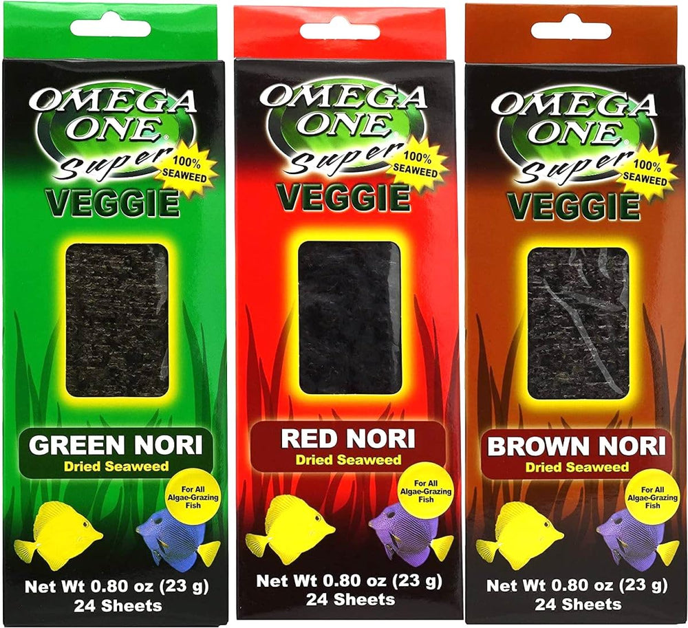 Omega One Alga Super Vegetal, bolsa con cierre hermético, práctica para dosis frescas y evitar desperdicio.