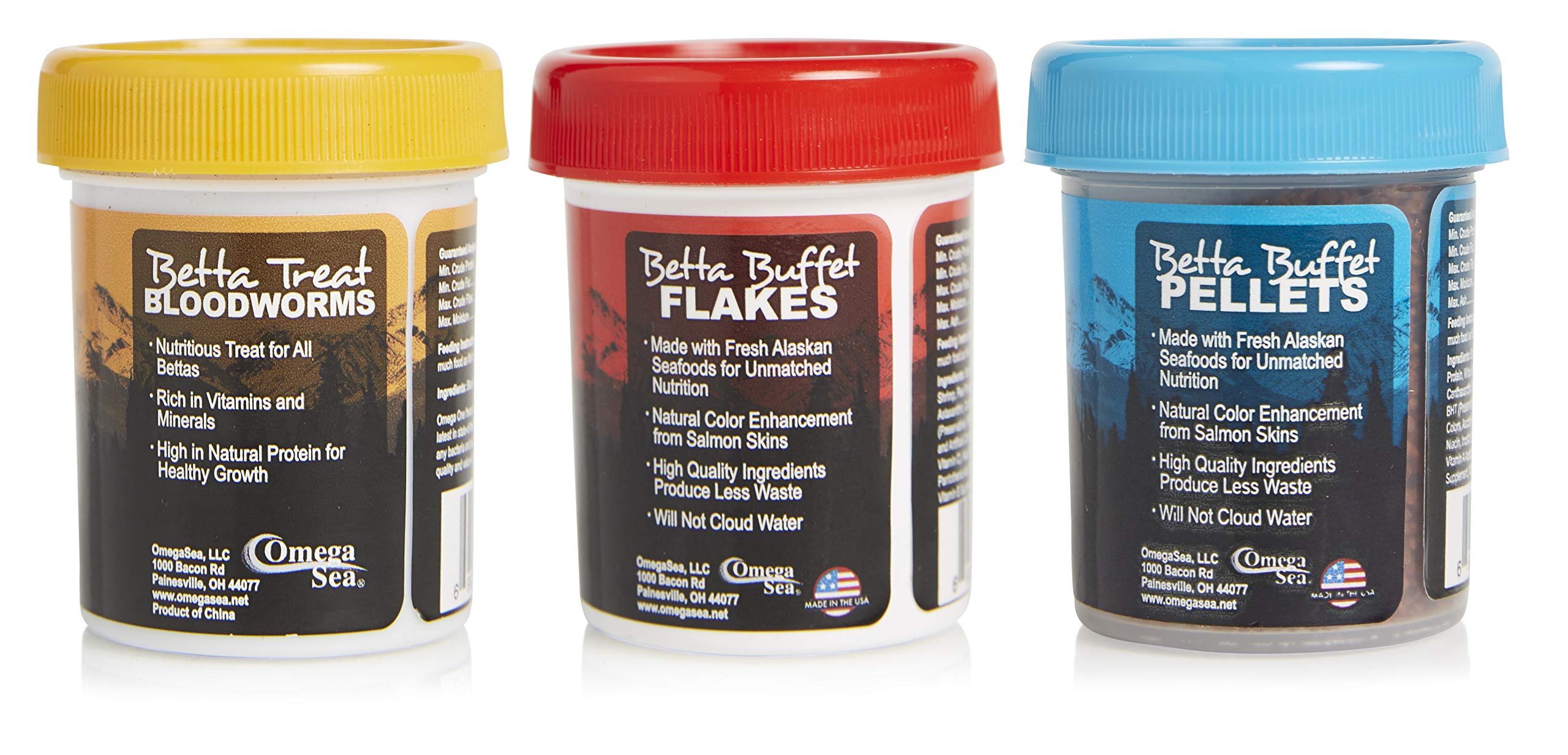 Omega One Betta Combo porciones diarias para bettas de todas las etapas.