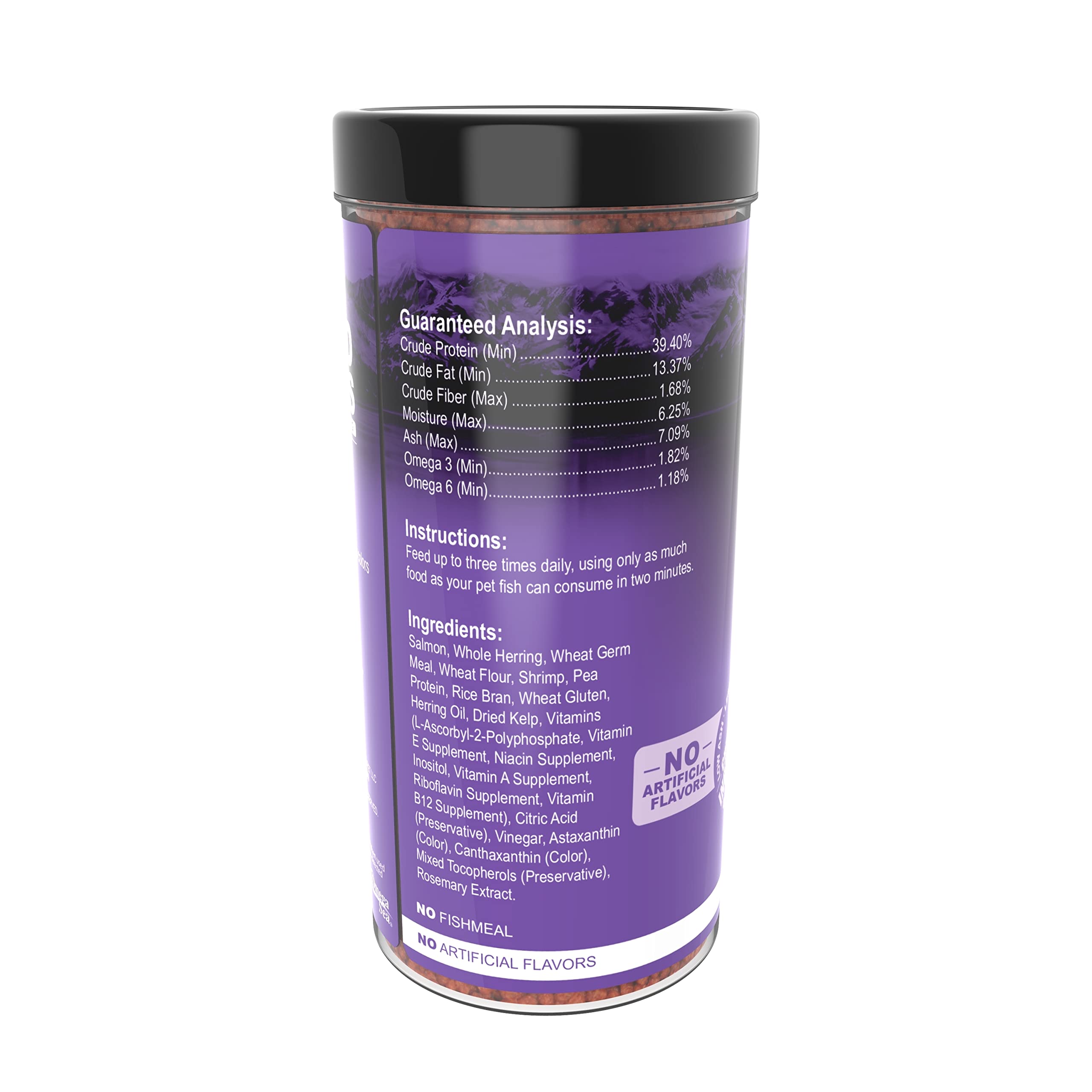 Omega One envase de calidad superior con ingredientes frescos