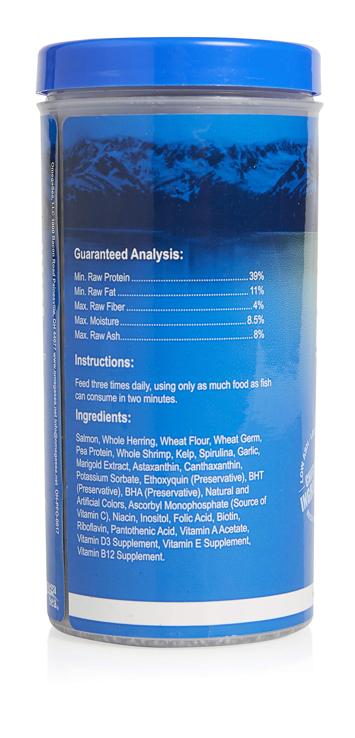Omega One Pellets ajo y spirulina para palatabilidad y nutrición sin harinas