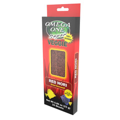 Omega One Super Veggie Alga Roja, trozos pre-cortados para uso rápido.