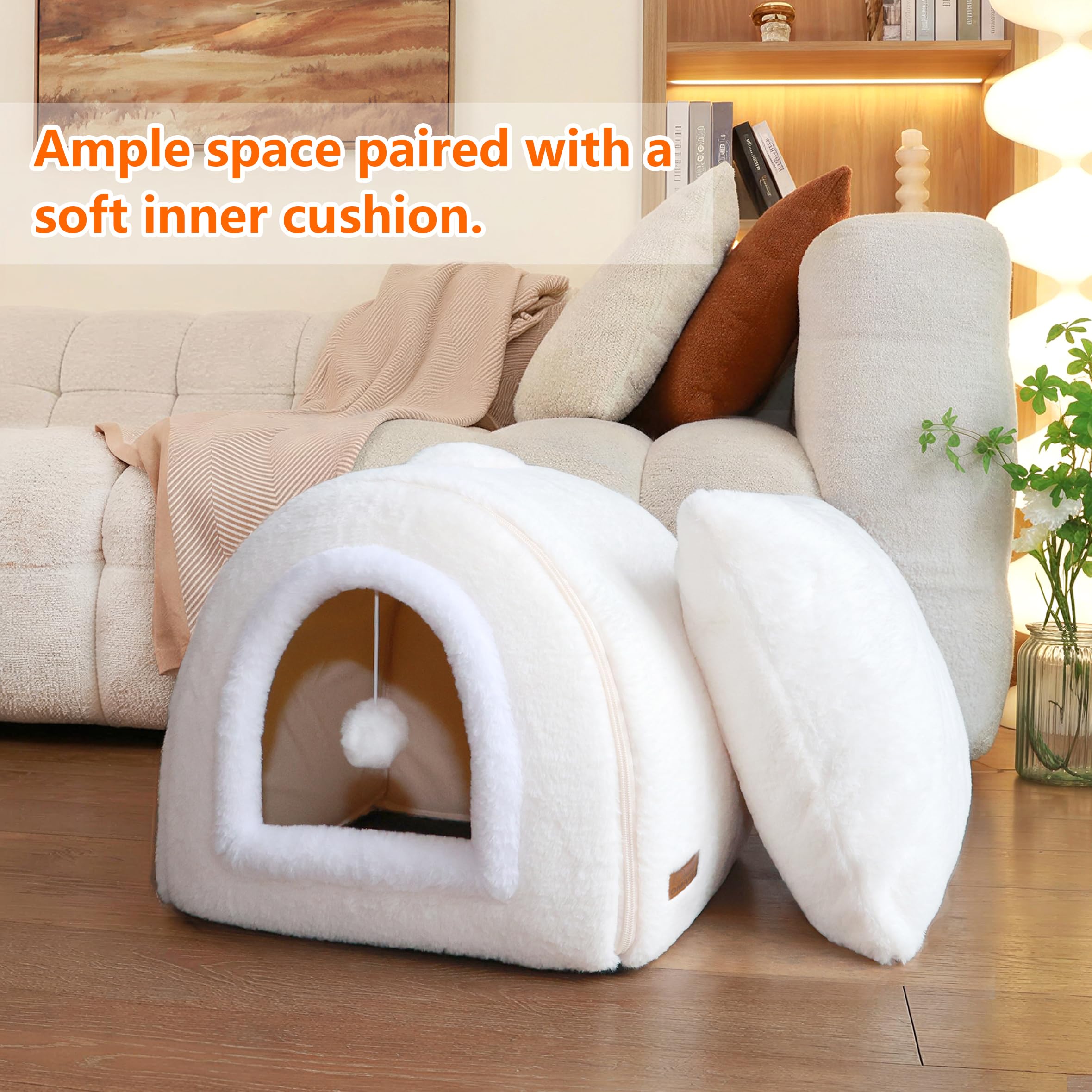 OMIVIER funda removible lavable para cama de gato