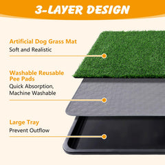 Ondware almohadillas absorbentes lavables, par de pads para orina limpia.