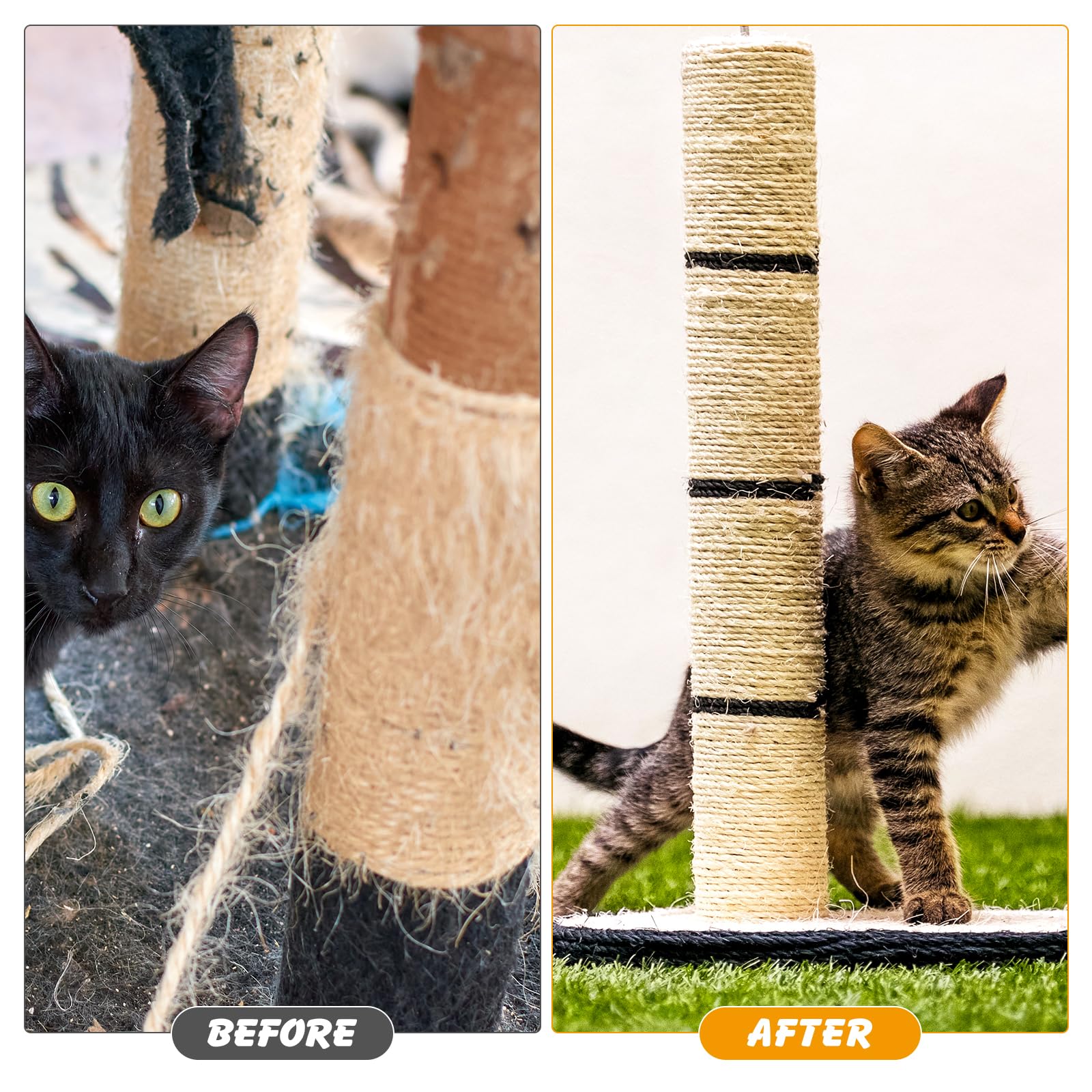 Ondware cuerda sisal para jardinería y atado de objetos