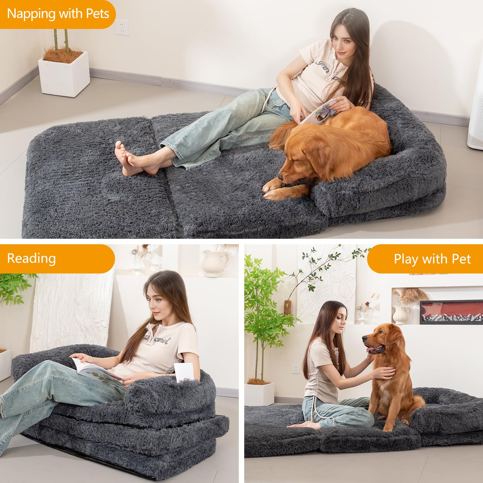 Ondware diseño-plegable con asa y bolsillo lateral para almacenamiento.