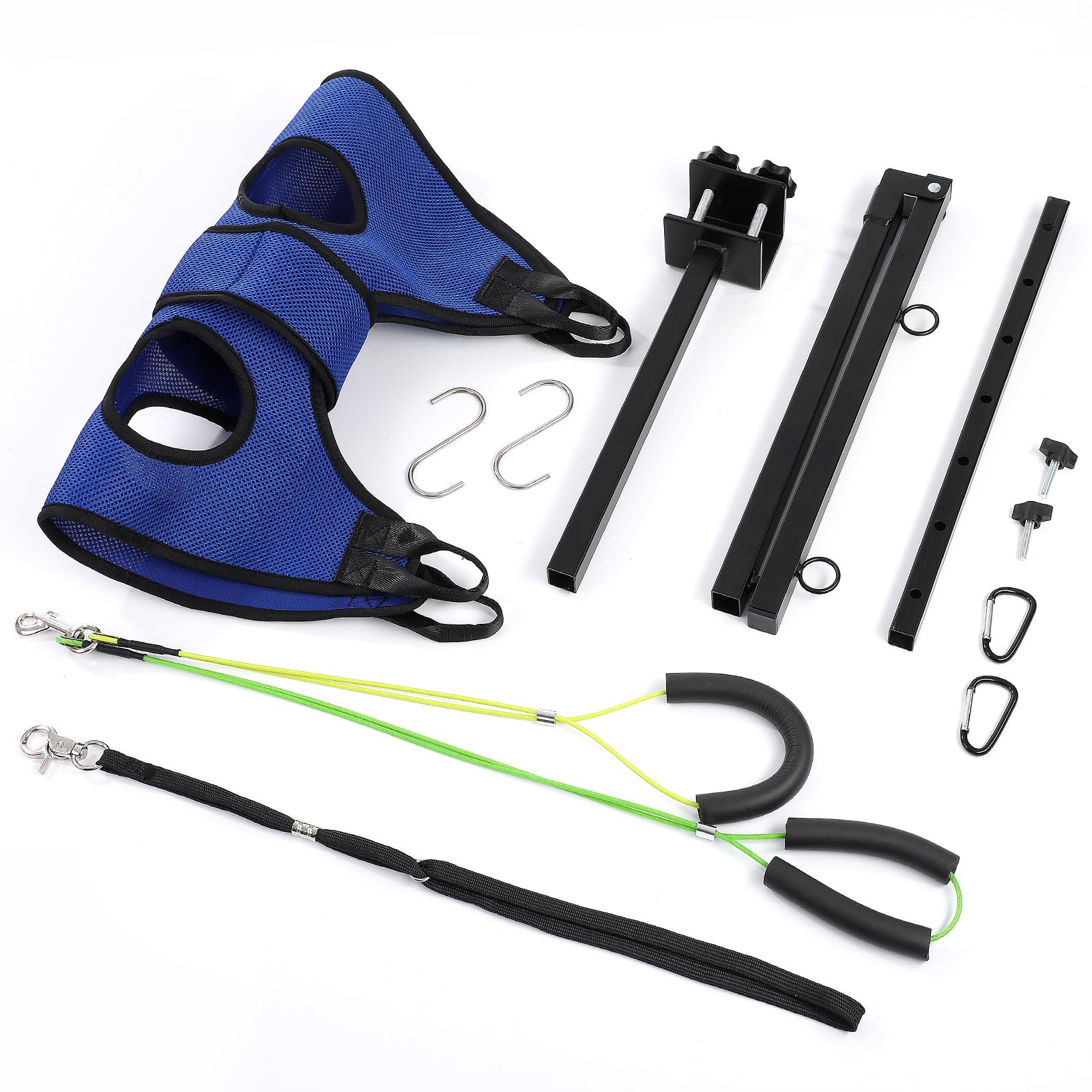 Ondware hamaca de grooming ofrece soporte cómodo para el perro durante el baño.