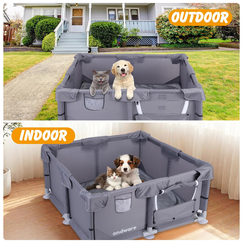 Ondware uso seguro y cómodo para varias mascotas pequeñas en casa.