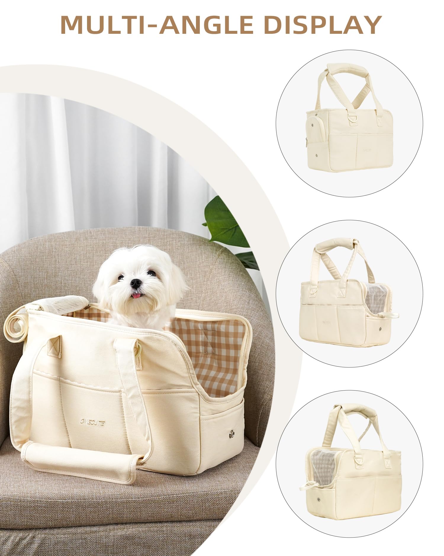 ONECUTE base rígida que aporta estabilidad y confort al perro