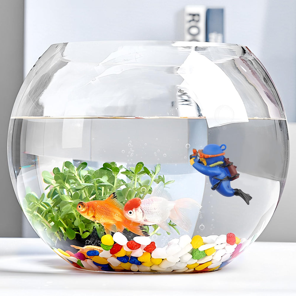 onesimcr acuario detalle sin aristas garantiza seguridad para peces pequeños.