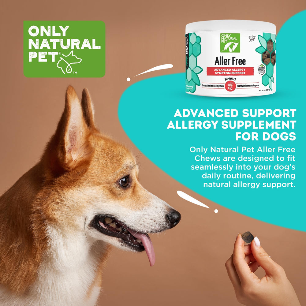 AllerFree fórmula natural de alta calidad para piel pelaje e inmunidad