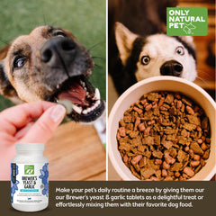 Only Natural Pet comprimidos para perros, vitaminas B para piel sana y pelaje brillante