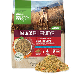 Only Natural Pet MaxBlends: bolsa 2 lb para estofado proteico para perros activos.