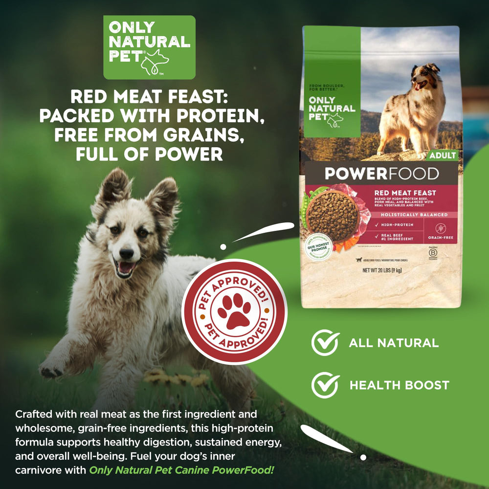 Only Natural Pet PowerFood - bolsa de 20 libras para casa