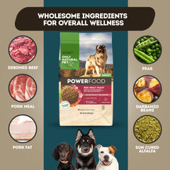 Only Natural Pet PowerFood - etiqueta sin granos y fórmula paleo