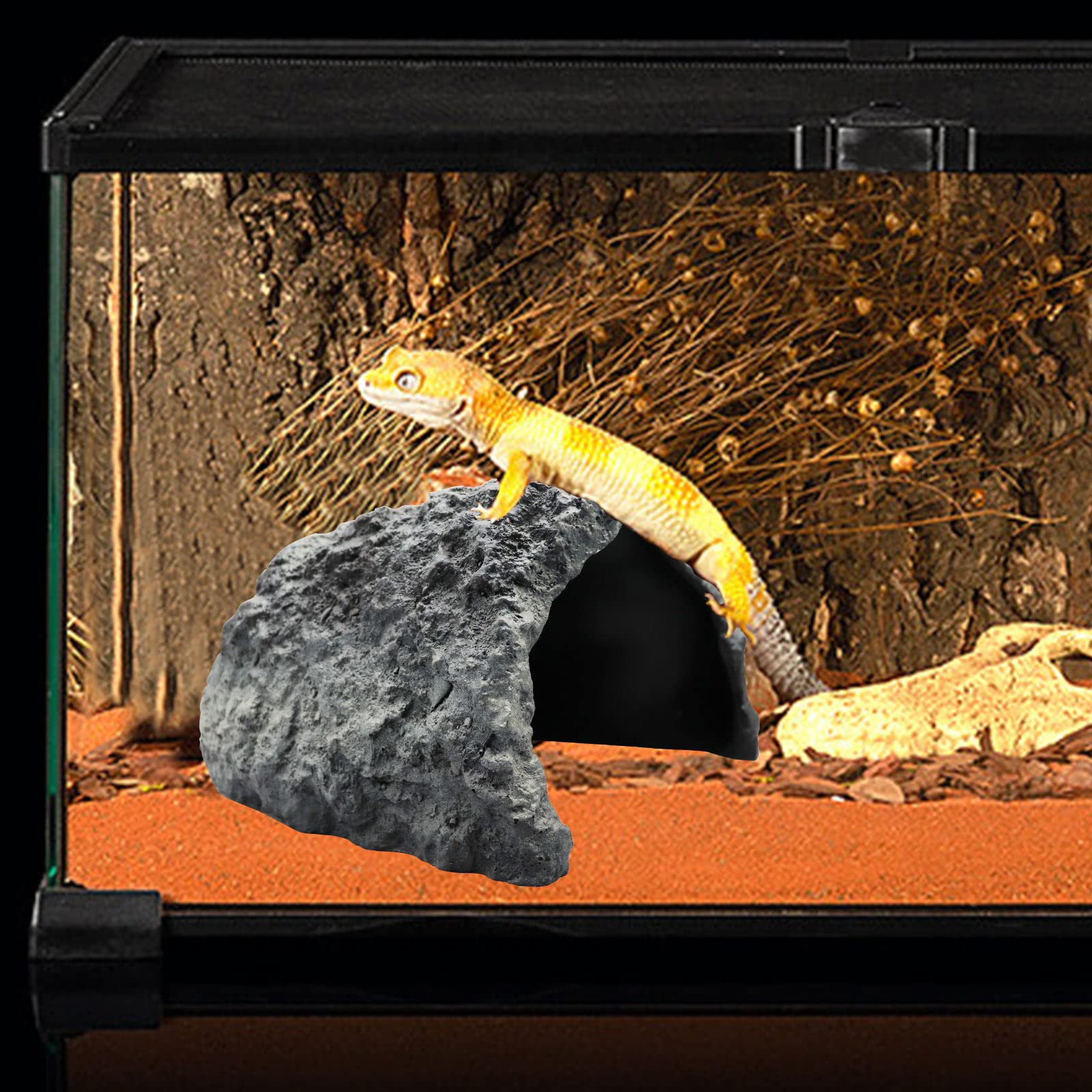 Decoración de acuario con apariencia realista de Oooct para acuarismo.