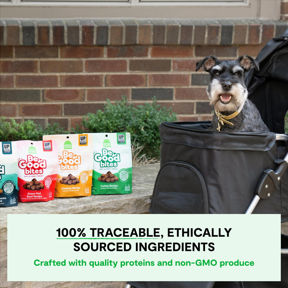 Open Farm Be Good Bites: ingredientes éticos y trazabilidad de origen