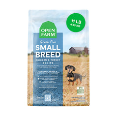 Open Farm comida para perros pequeños sin granos, proteína alta para energía diaria
