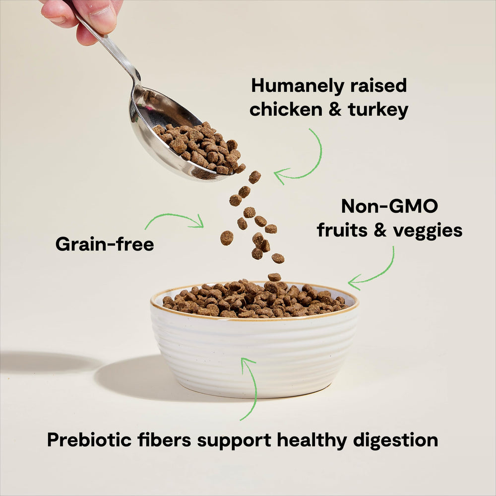 Open Farm - fibra prebiótica para apoyar la digestión en gatos.