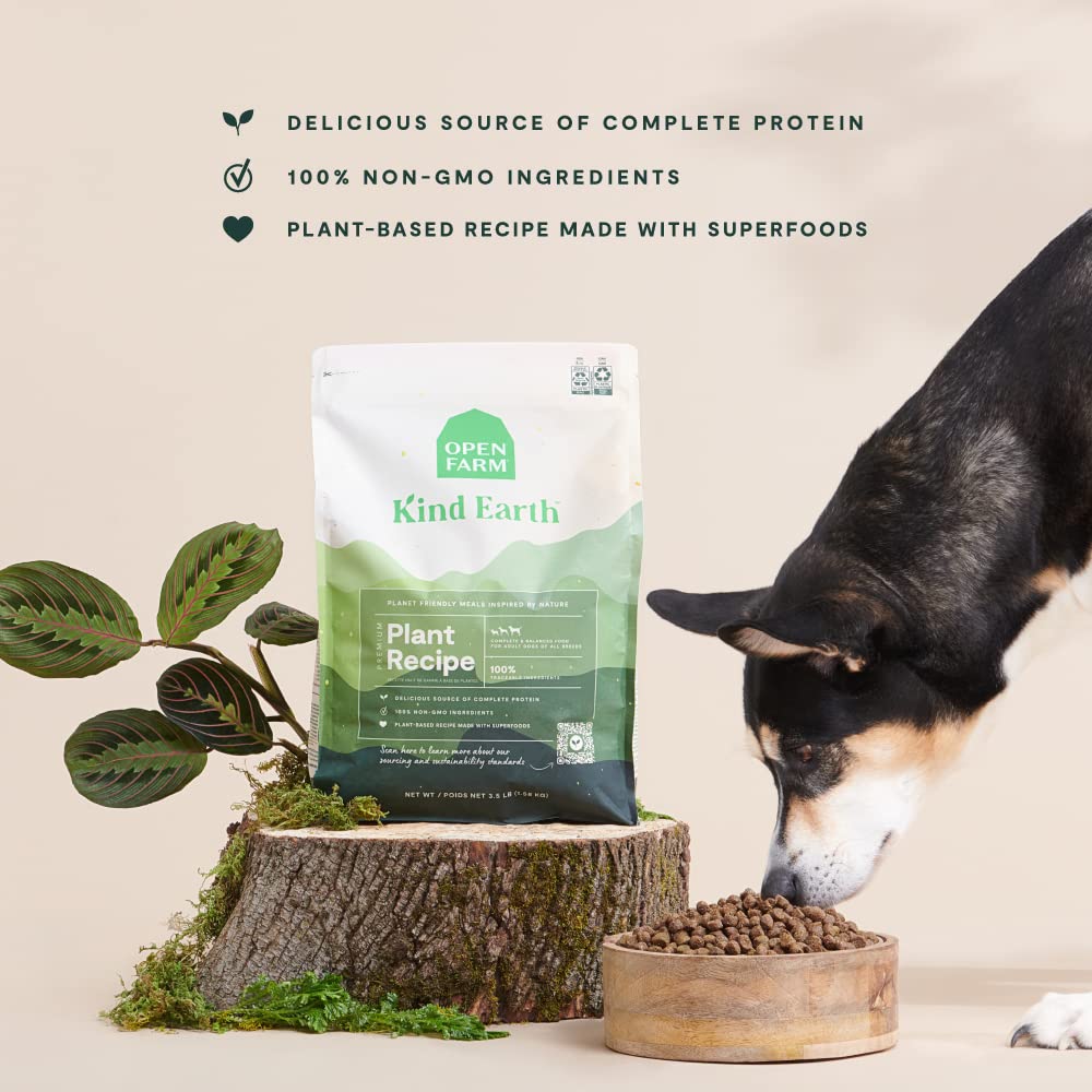 Open Farm Kind Earth: fórmula fácil de digerir para estómagos sensibles.