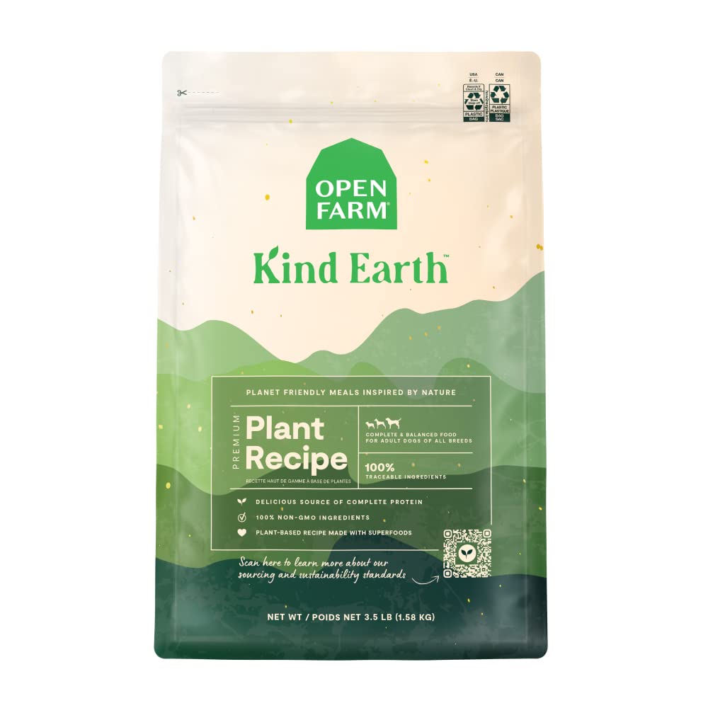 Open Farm Kind Earth: ingredientes clave para una nutrición equilibrada.