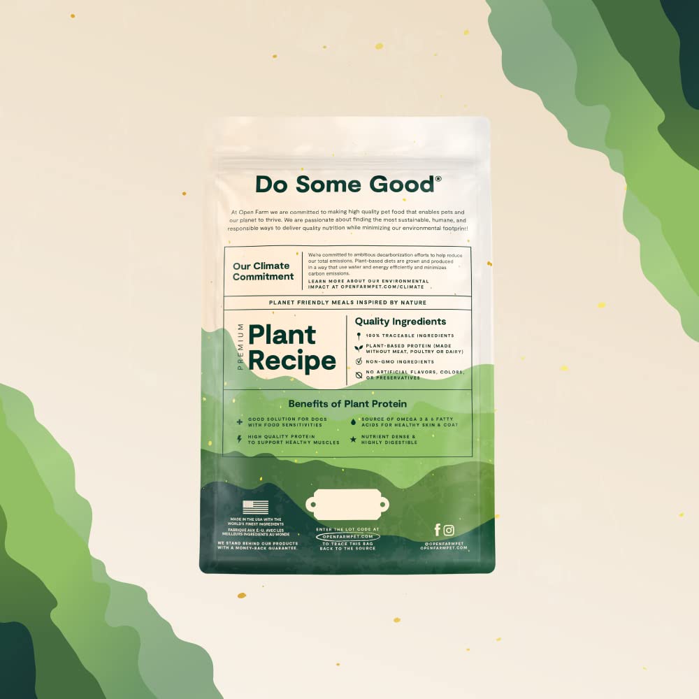 Open Farm Kind Earth: proteína completa para perros activos.