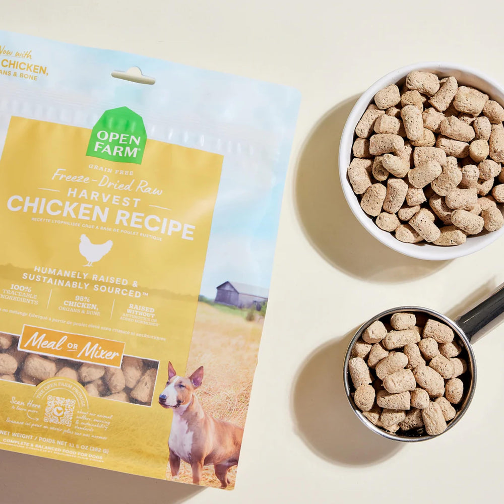 Open Farm proceso deshidratado conserva sabor y nutrientes