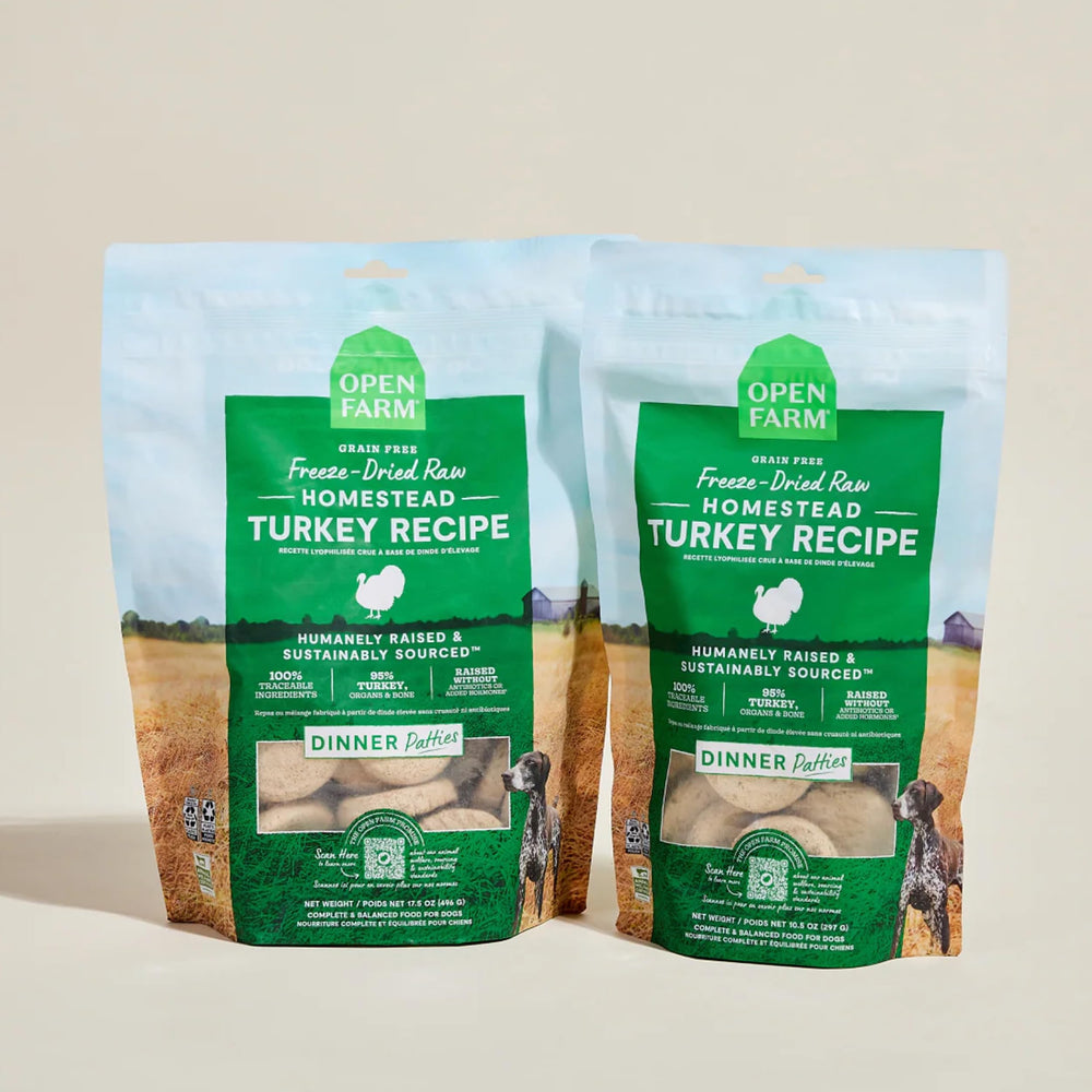 Open Farm proceso de liofilización preserva sabor y nutrientes.