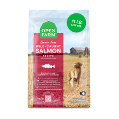 Open Farm Receta Salmón, bolsa: fuente de proteína real para una dieta equilibrada.