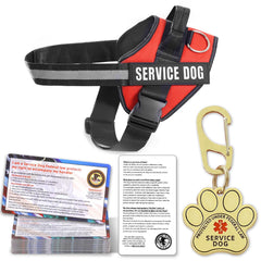 Opstin Service Dog Vest: chaleco de servicio, ajuste cómodo y seguro.