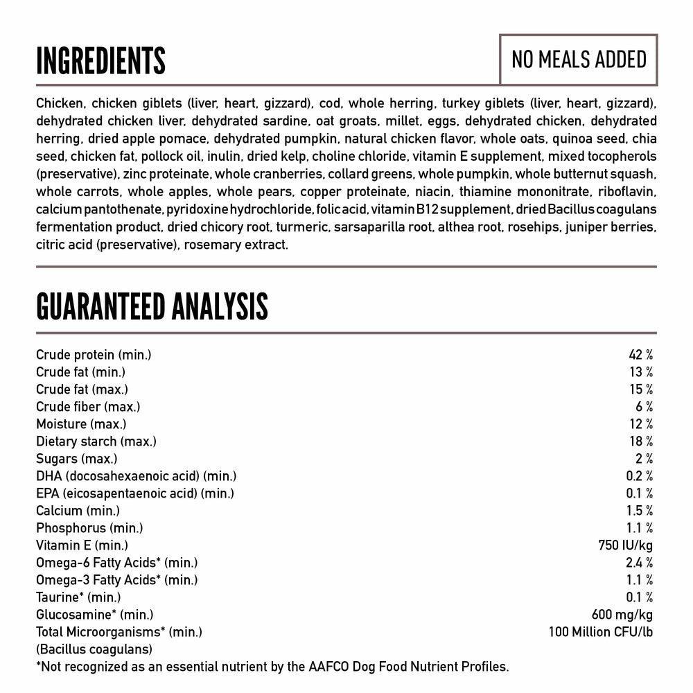 ORIJEN Amazing Grains dieta WholePrey inspirada en nutrición ancestral