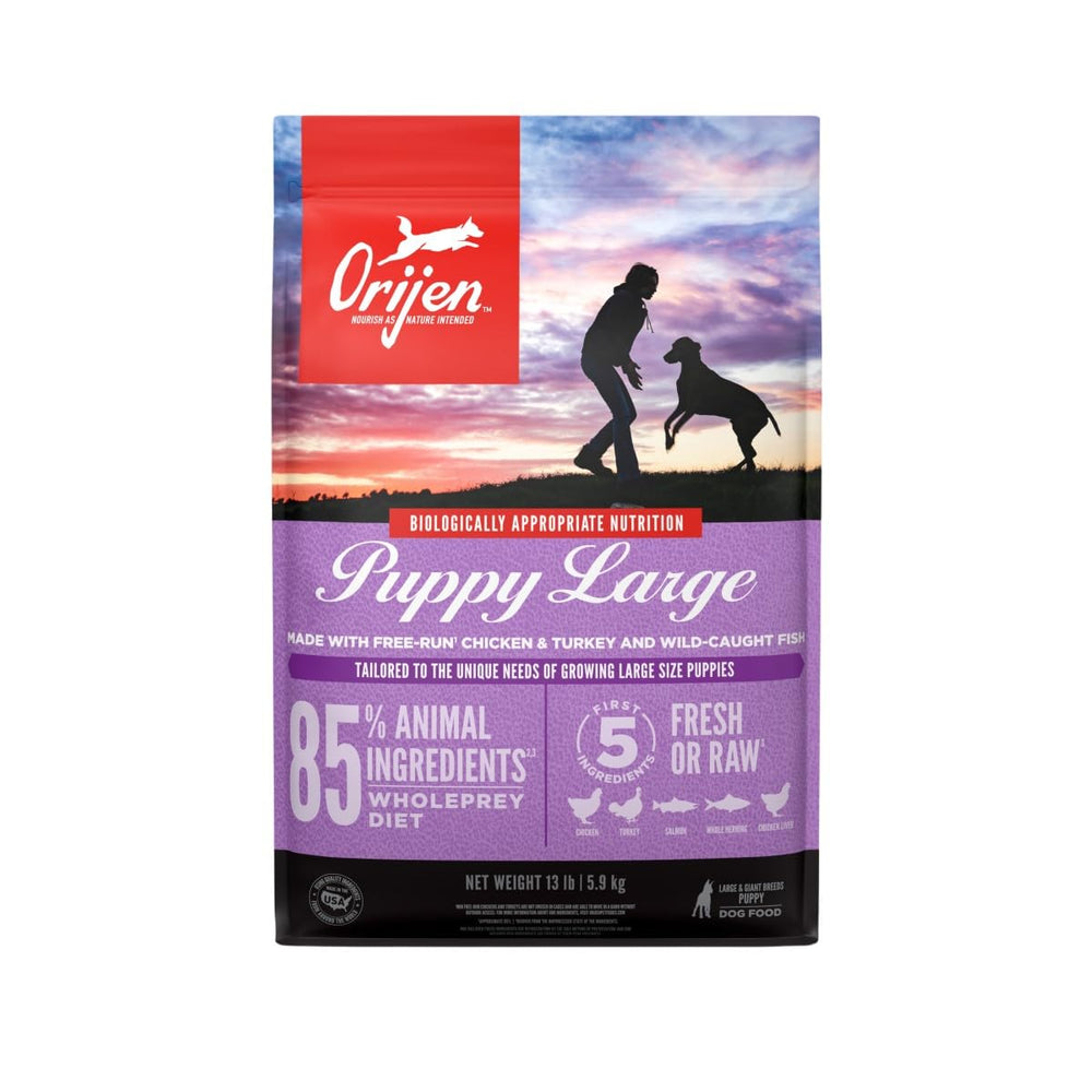 ORIJEN CACHORRO GRANDE bolsa 13 lb para desarrollo con alta proteína.