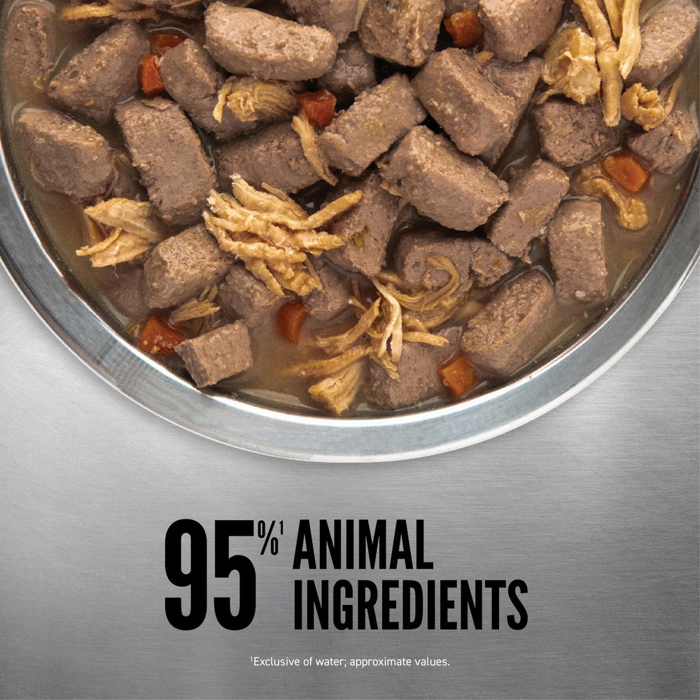 ORIJEN dieta WholePrey: ingredientes enteros para nutrición natural.