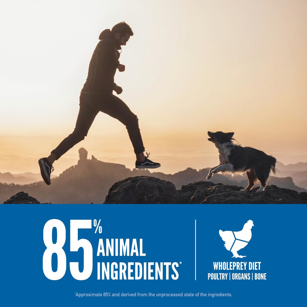 Ingredientes de presa entera: órganos y huesos para nutrición completa.