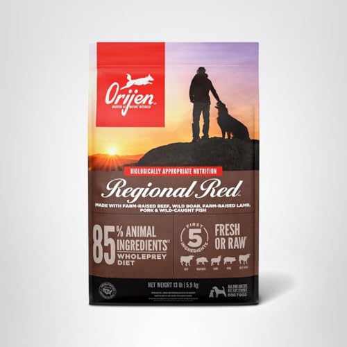 ORIJEN Regional Red, elaborado en Estados Unidos con ingredientes de calidad