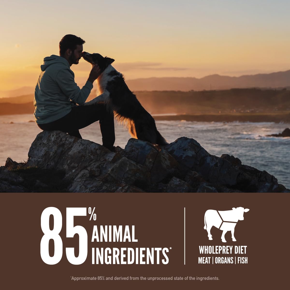 ORIJEN Regional Red, ingredientes de presa entera con órganos nutritivos