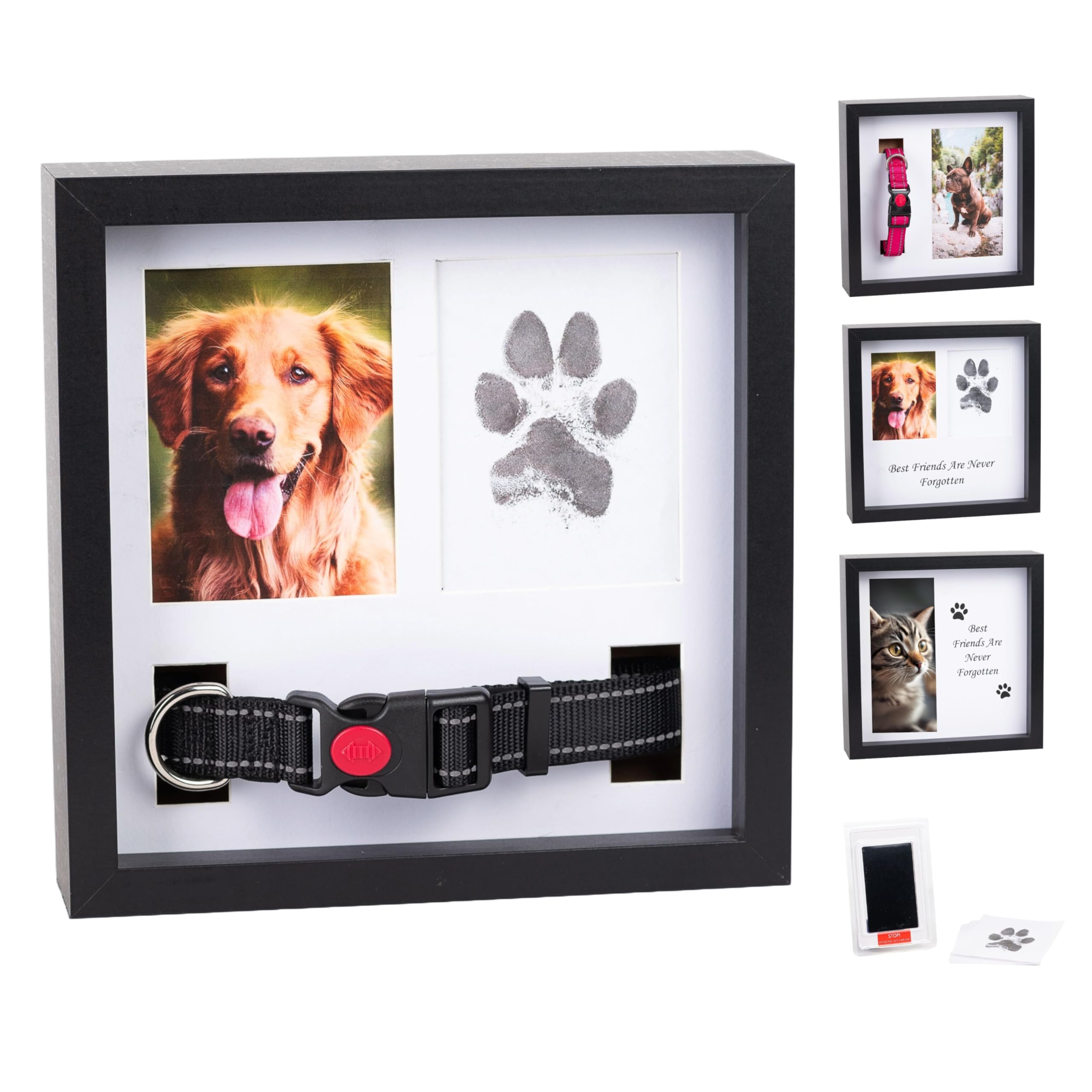 OtterPets marco memorial perro 9x9 frontal ideal para conmemorar a tu mascota