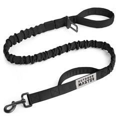 OutdoorMaster correa bungee 4 pies, absorción de choques para paseos más suaves.