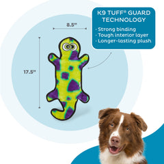 Outward Hound Durablez Gecko: sin relleno, limpieza más sencilla para dueños y perros.