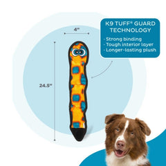 Outward Hound Durablez serpiente interior resistente K-9 TUFF GUARD para mayor durabilidad.