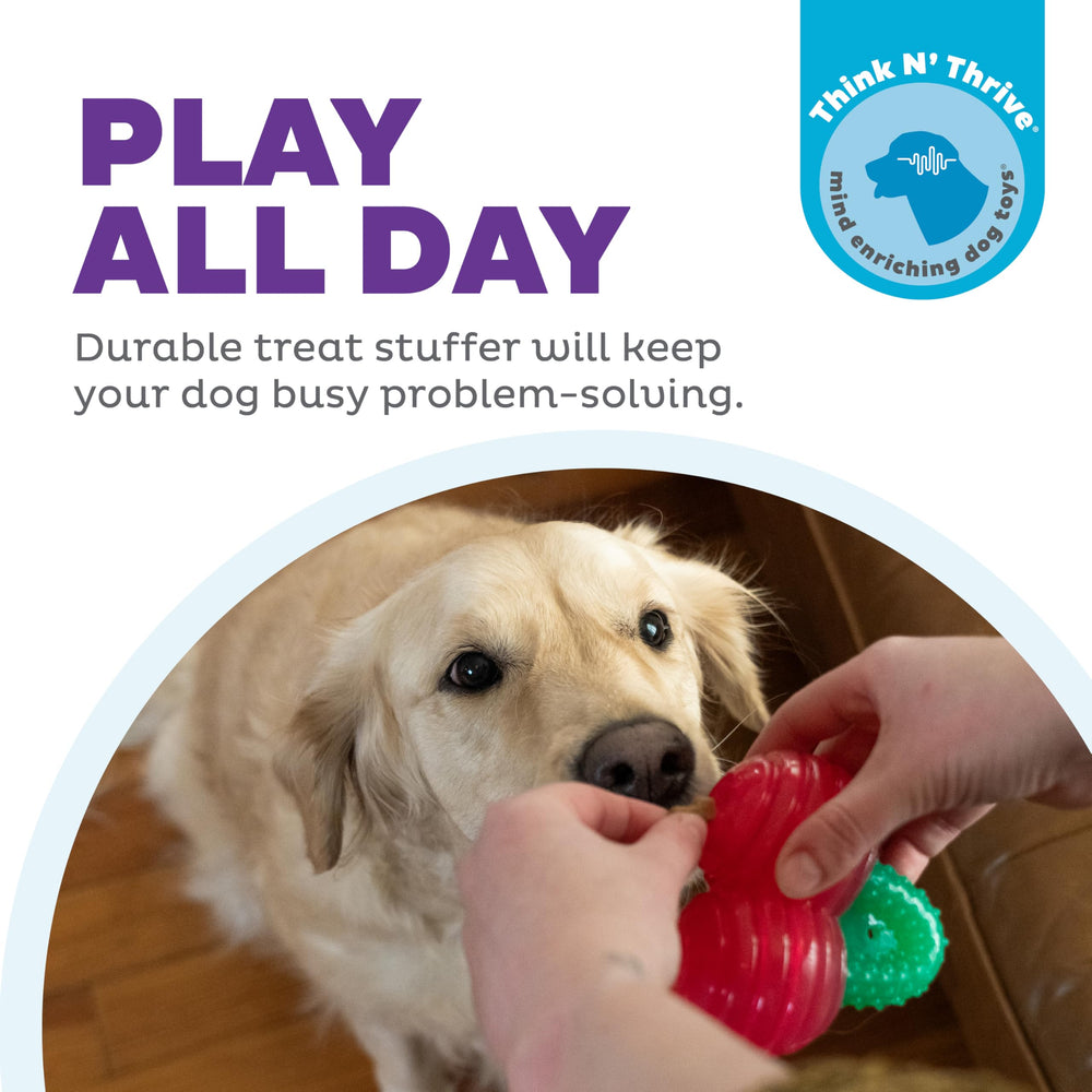 Outward Hound Gummiez Dispenser Premios: recompensa lenta para mantener al perro interesado
