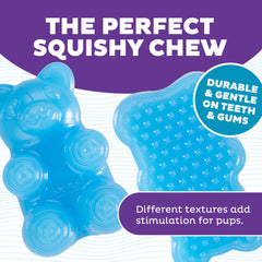 Outward Hound Gummiez sabor-frambuesa-azul: aroma tentador para perros.