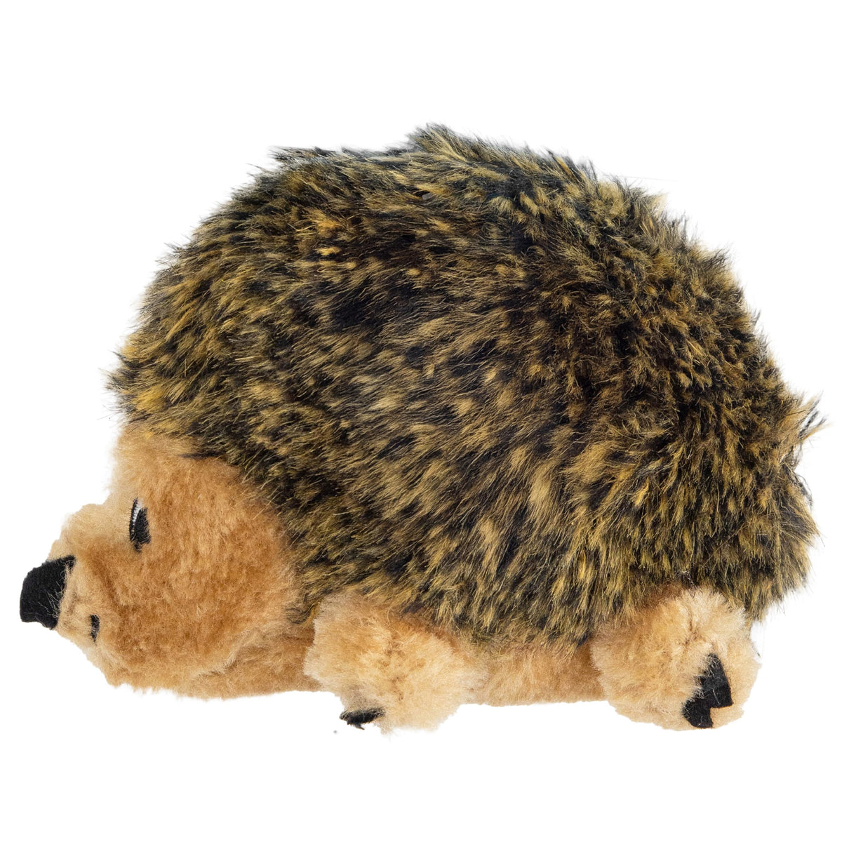 Outward Hound Hedgehogz: juguete peluche compacto con chirrido para perros