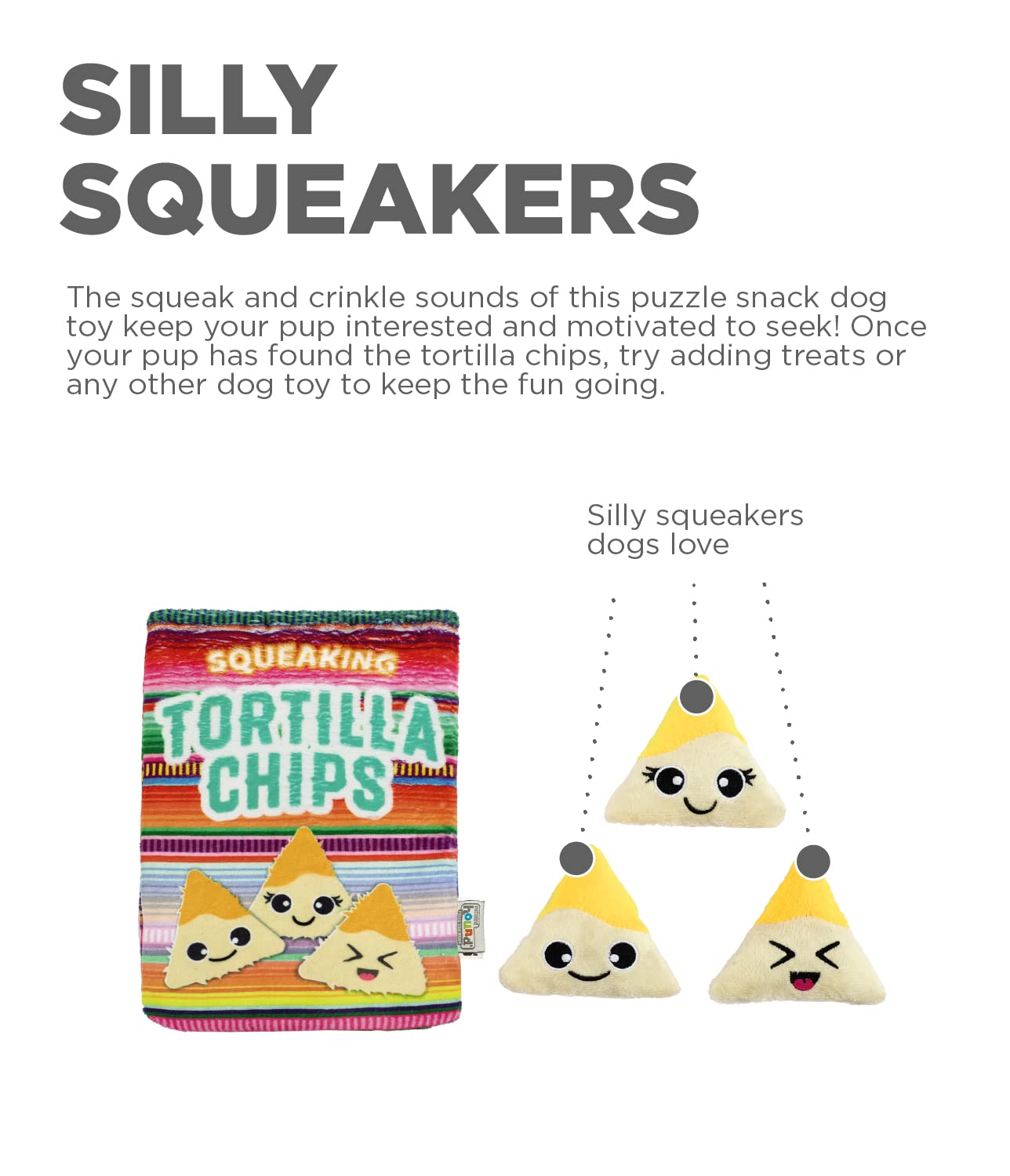 Outward Hound Juguete Rompecabezas Sonido Crujiente: mantiene al perro atento y activo.