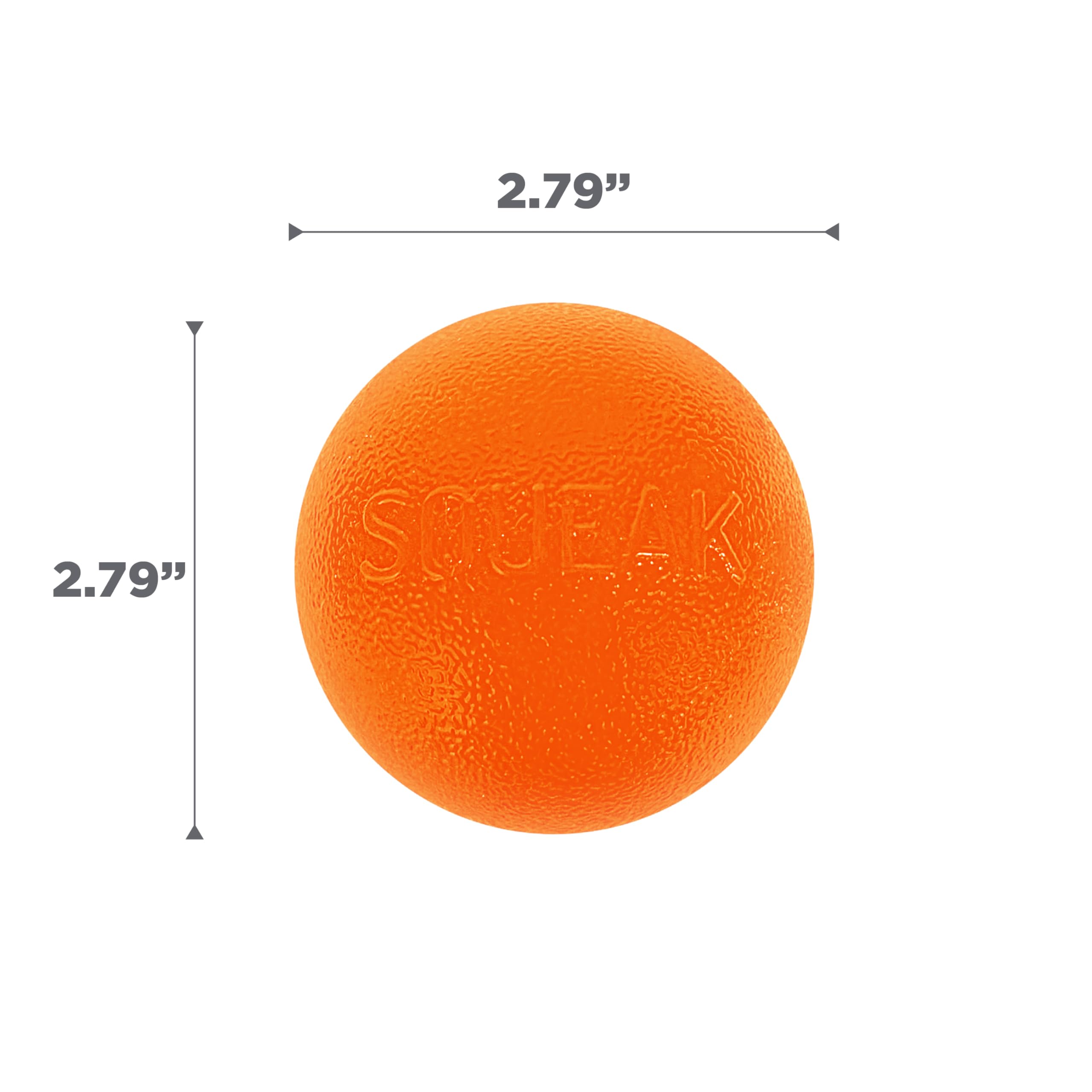 Outward Hound Pelota Chillido Fácil de Limpiar, limpieza rápida con agua tibia y jabón suave.