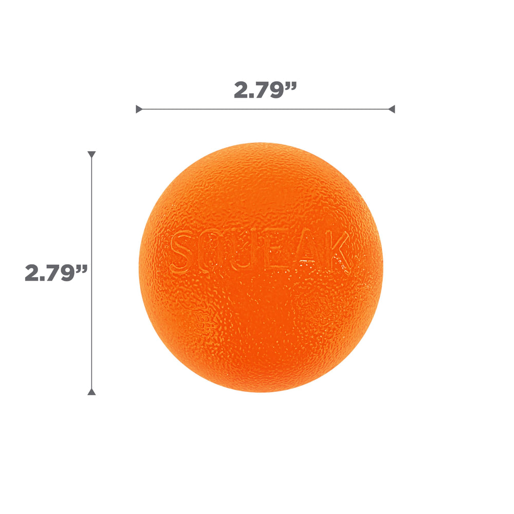 Outward Hound Pelota Chillido Fácil de Limpiar, limpieza rápida con agua tibia y jabón suave.
