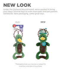 Outward Hound Scrunch Bunch Patito: cuerpo blando para lanzar y atrapar