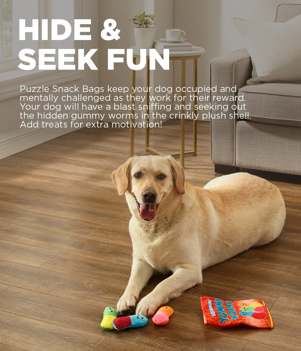 Outward Hound Bolsa de Refrigerios Gusanos Sabrosos, búsqueda de premios para perros activos